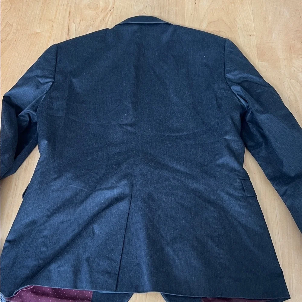 Express Dark Grey with Burgundy Lining